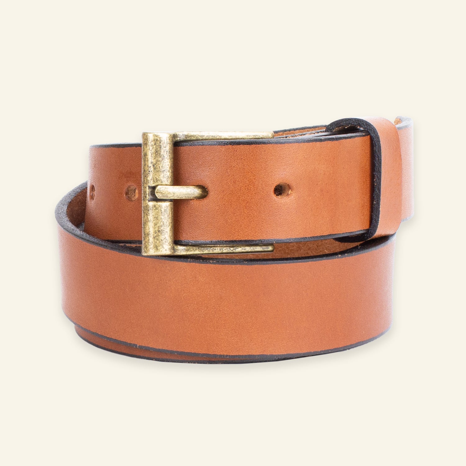 Full-Grain Leather Belt-1.25-Inch wide- Dress belt Medium Brown Full-Grain Leather Belt-1.25-Inch wide- Dress belt Medium Brown