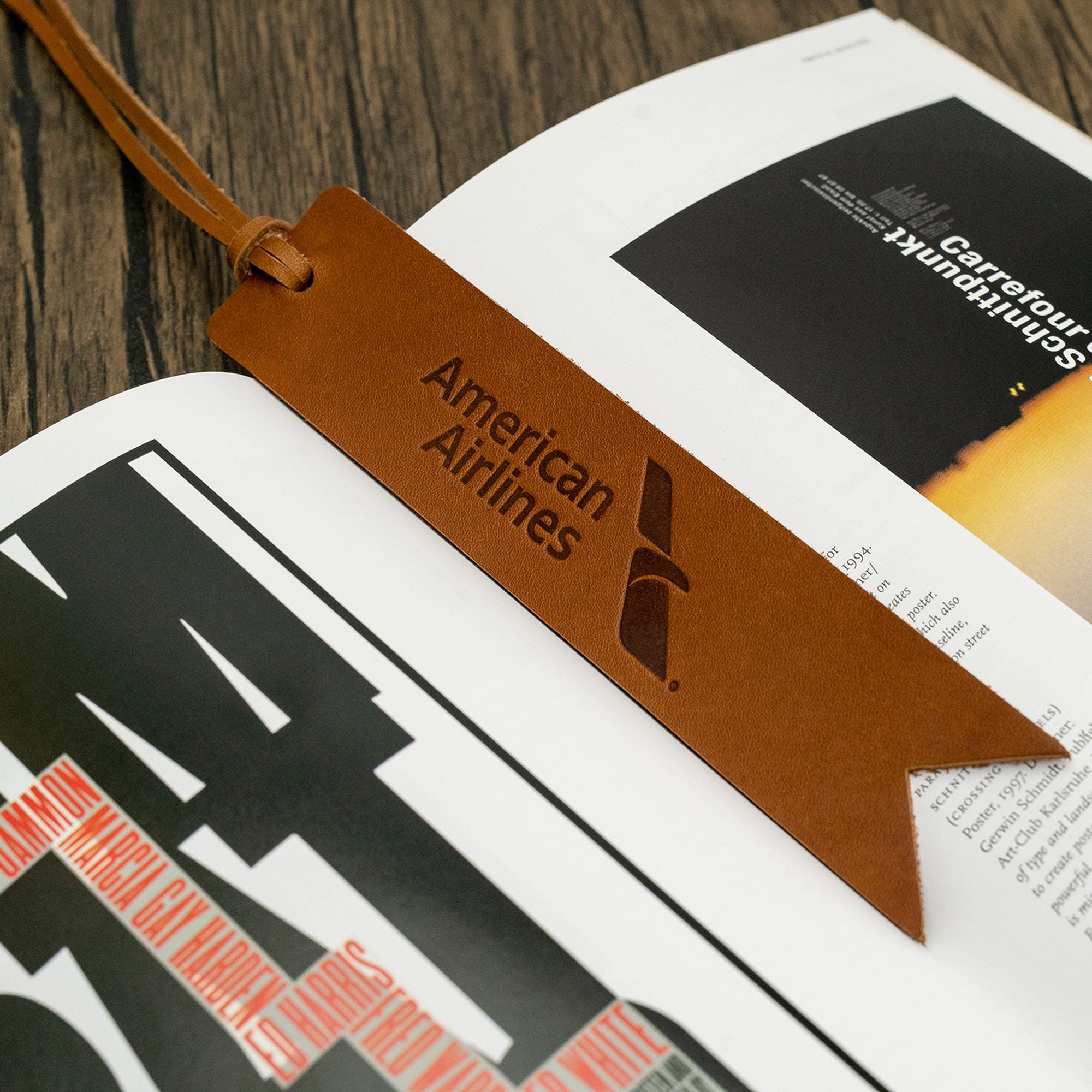 Custom Leather Bookmark – Oowee Products
