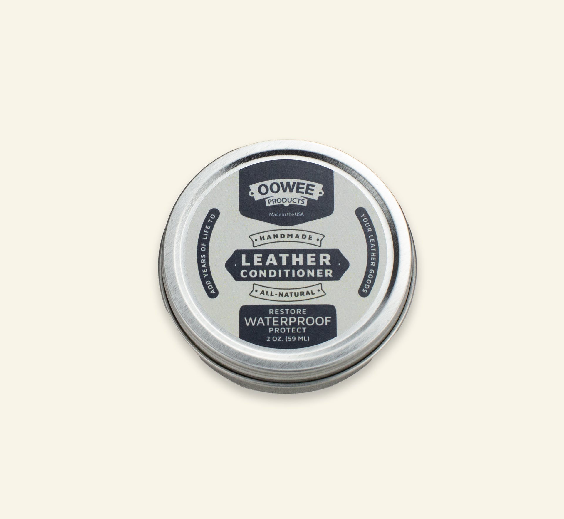 homemade leather dressing Oowee Products Leather Conditioner