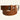 Veg Tanned Water Buffalo Bark Brown Leather Belt with Nickel Hardware