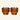 Leather Rocks Glass Set of 2 with Gift Box