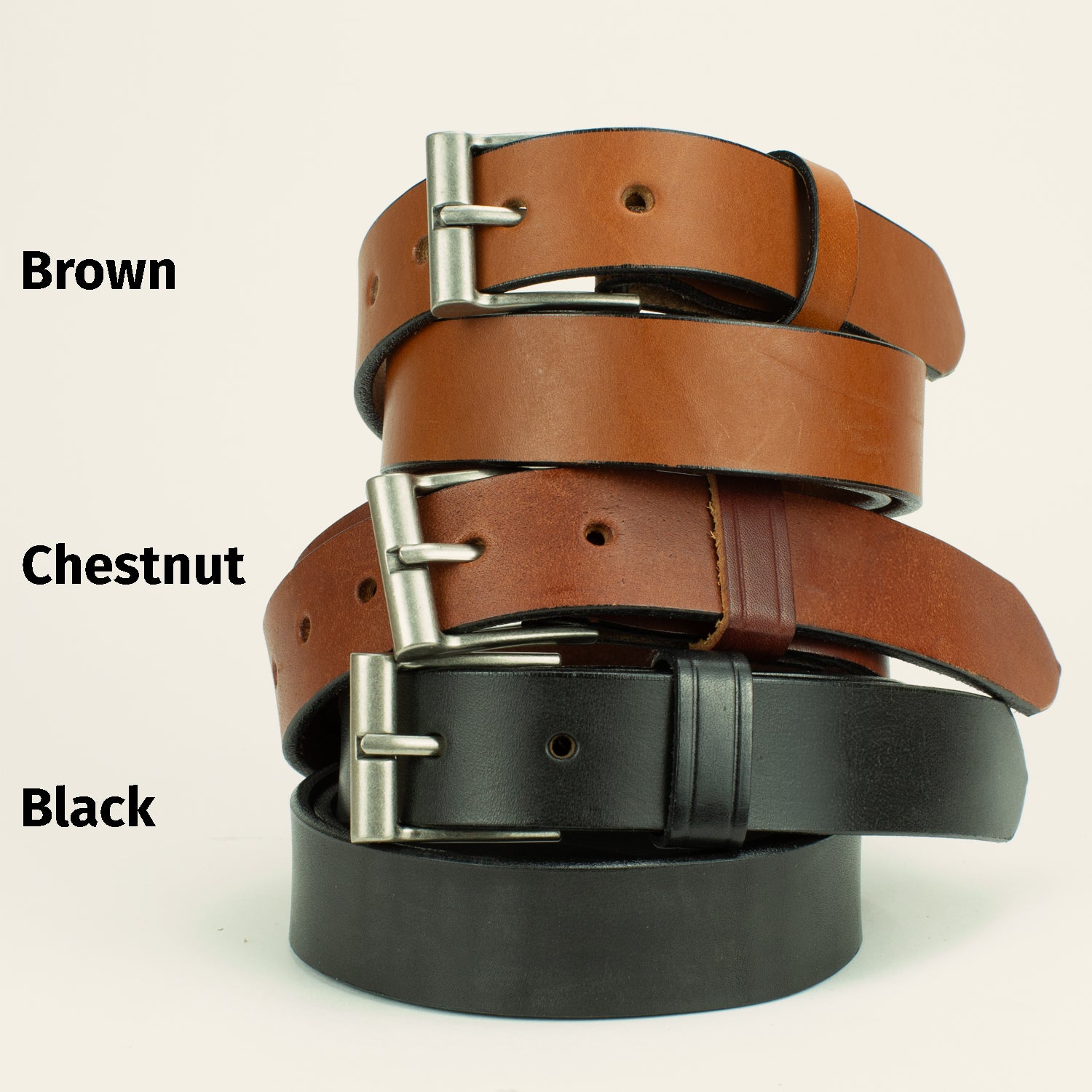 Full-Grain Leather wide- Dress belt – Oowee Products