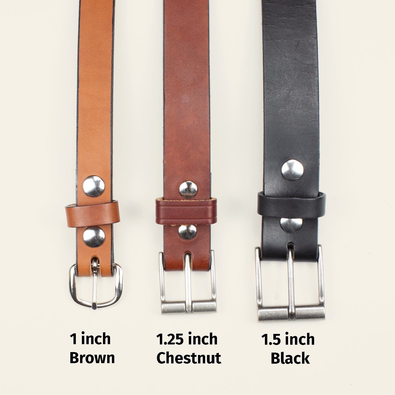 Full-Grain Leather Belt-1.25-Inch wide- Dress belt Black Full-Grain Leather Belt-1.25-Inch wide- Dress belt Black