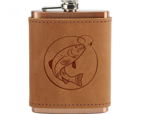 Choose A Design Leather Flask Wrap