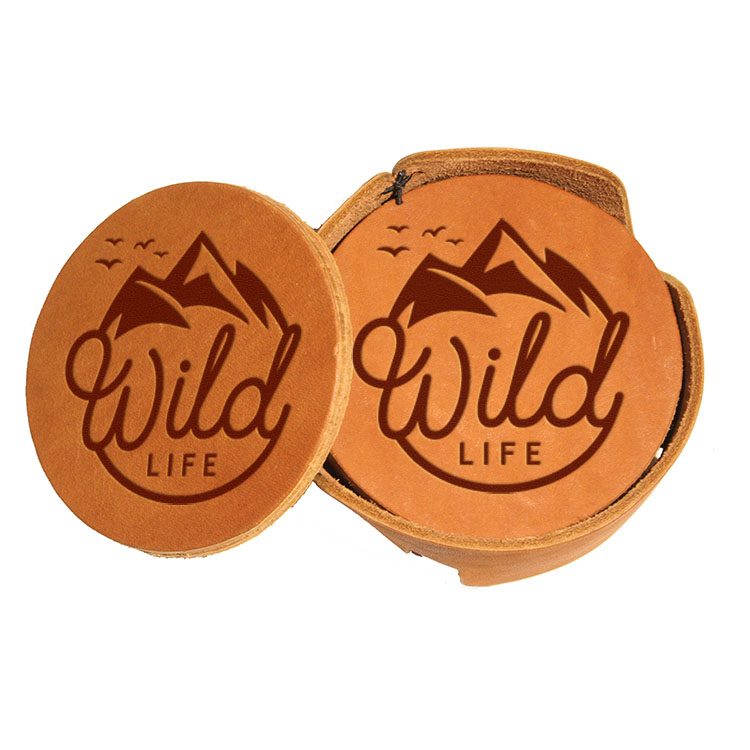 Round Coaster Set: Wild Life
