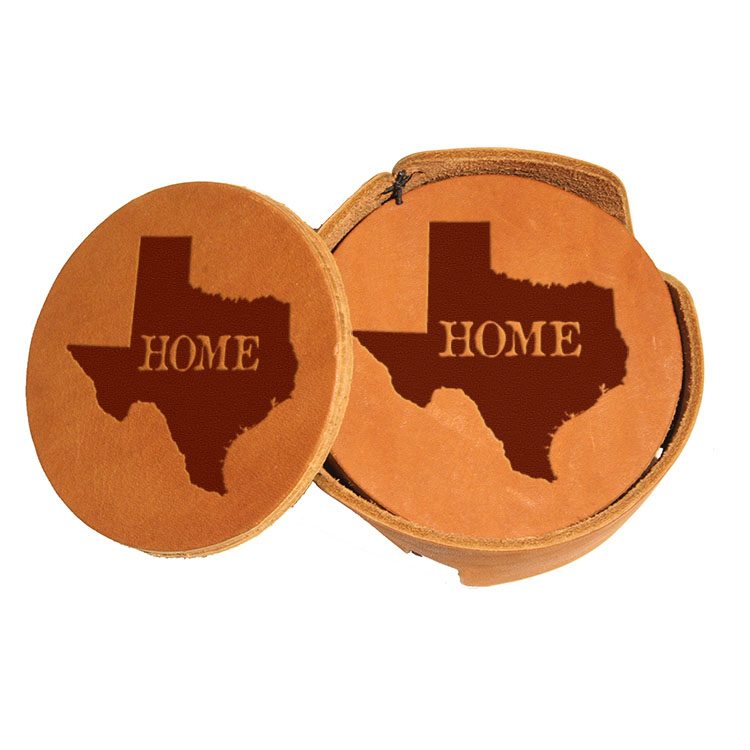 Round Coaster Set: TX Home