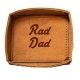 Leather Desk Tray: Rad Dad