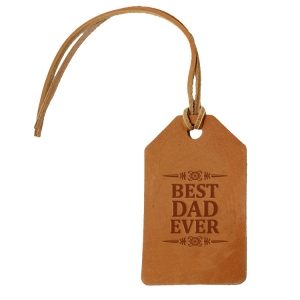 Simple Luggage Tag: Best Dad Ever