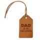 Simple Luggage Tag: Dad - Man, Myth, Legend