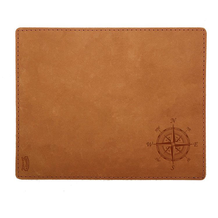 Mouse Pad with Decorative Stitch: Compass Rose