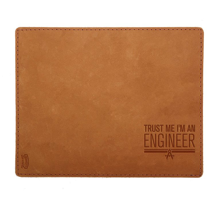 Mouse Pad with Decorative Stitch: Trust Me ... Engineer