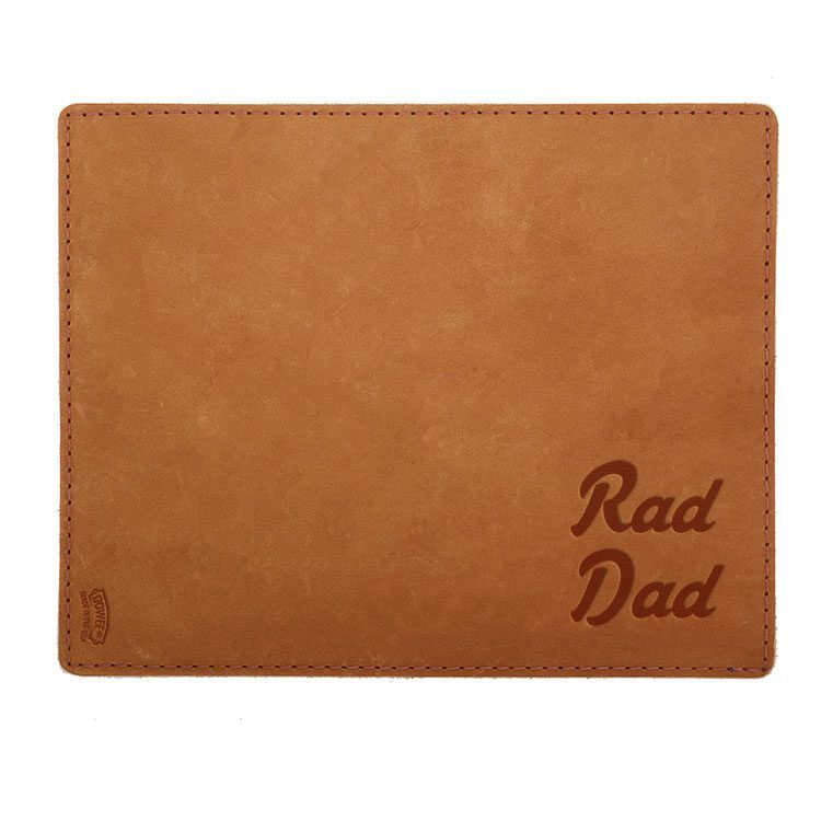 Mouse Pad with Decorative Stitch: Rad Dad