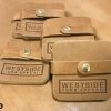 Square Coaster Set of 4 with Strap: Beer Ingredients