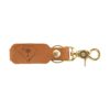 LOGO Leather Keychain: SC Palmetto