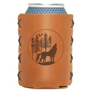 Can Holder: Howling Wolf