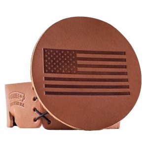 Round Coaster Set: American Flag