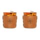 Highball Set of 2 with Glasses: Compass Rose