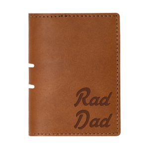 Leather Rad-Dad Passport Holder