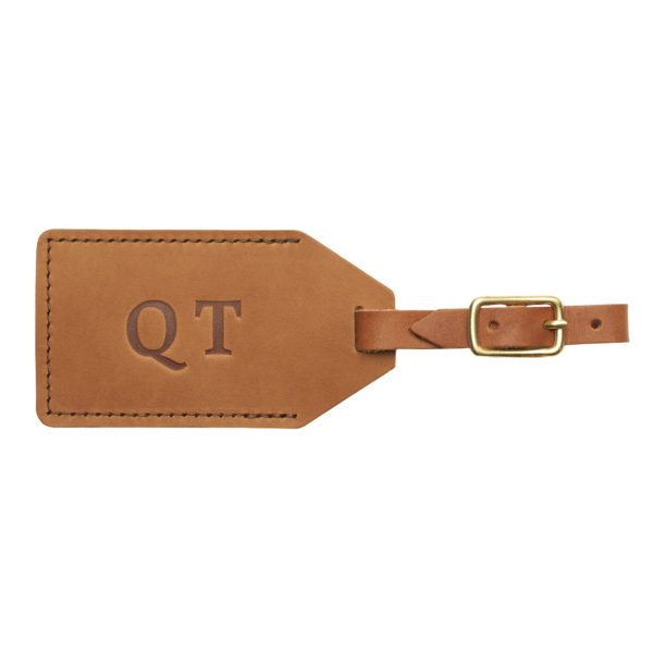 Oowee Personalized Leather Luggage Tag (Promo Only)