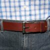 Personalized 1.5-Inch Leather Belt, Choose Options