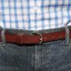 Personalized 1-Inch Leather Belt, Choose Options