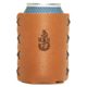 Navy Senior Chief Can-Holder; Leather; Fits 12 to 16-oz Cans and Stubby Bottles