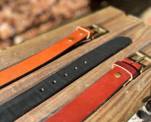 Personalized 1-Inch Leather Belt