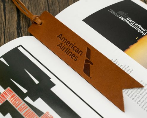 Custom Leather Bookmark (Set of 4)