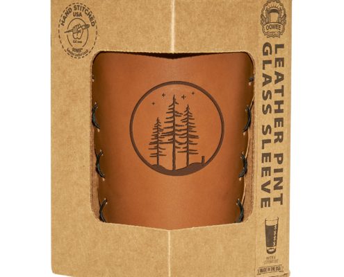 Leather Pint Sleeve: Choose A Design