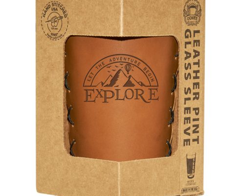 Leather Pint Sleeve: Choose A Design
