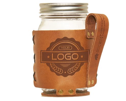 Add-Your-Logo Regular Mason Jar Sleeve