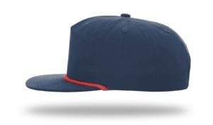 American Flag Hat on Richardson 256 Rope Front Hat